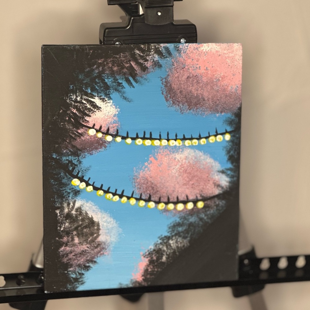 Cotton Candy Skies (Original Painting)